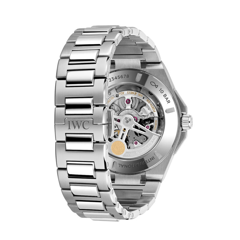 IWC Ingenieur Blue Dial Watch, 41.6mm image number 1