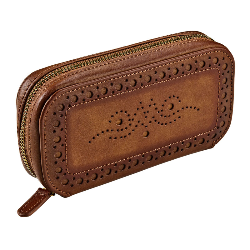 WOLF Brogue 2 Piece Watch Zip Case image number 3