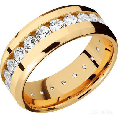 14K Yellow Gold with Polish , Polish Finish