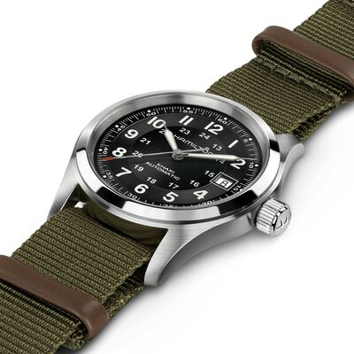 Hamilton Khaki Field Auto Call of Duty Black Dial Watch, 38mm
