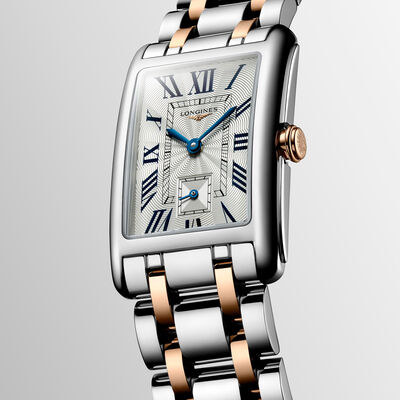 Longines Dolcevita White Dial Watch, 23.3mm x 37mm