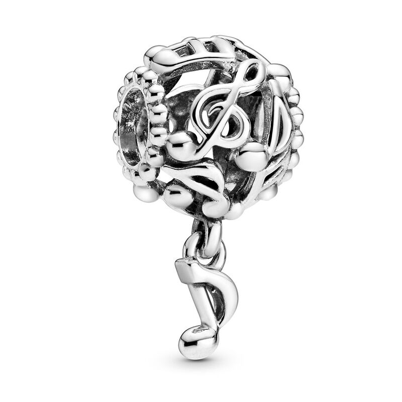 Pandora Passions Openwork Music Notes Charm image number 0