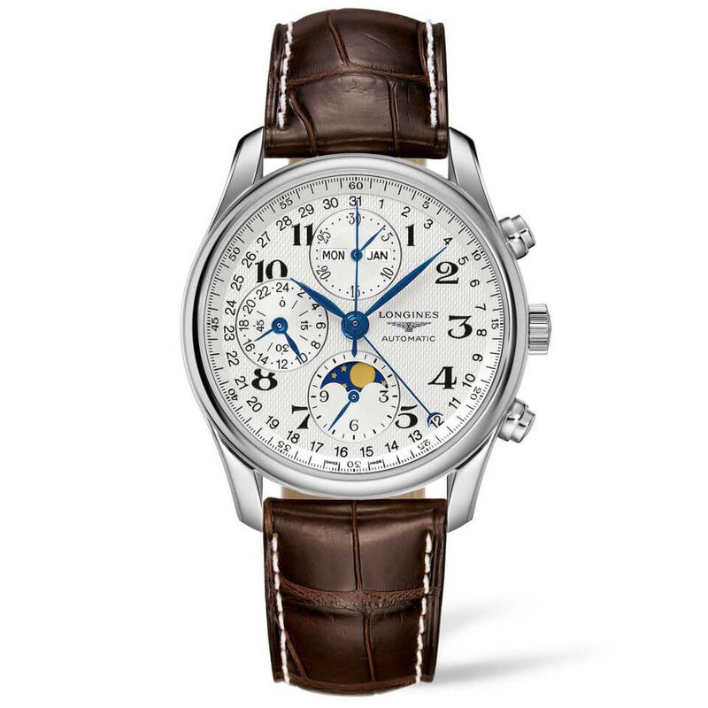 Longines Master Moon Phase Automatic Chronograph Watch, 40mm image number 0