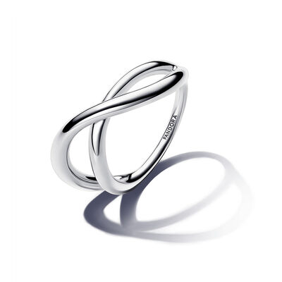 Pandora ESSENCE Infinity Organically Shaped Sterling Silver Ring