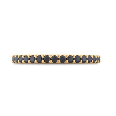 Bella Ponte Black Diamond Band 14K