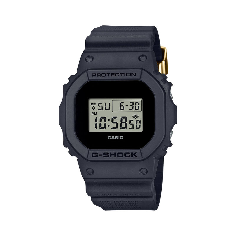 G-Shock 40th Anniversary Remastered Watch Black Case Black Resin Strap, 50mm image number 0