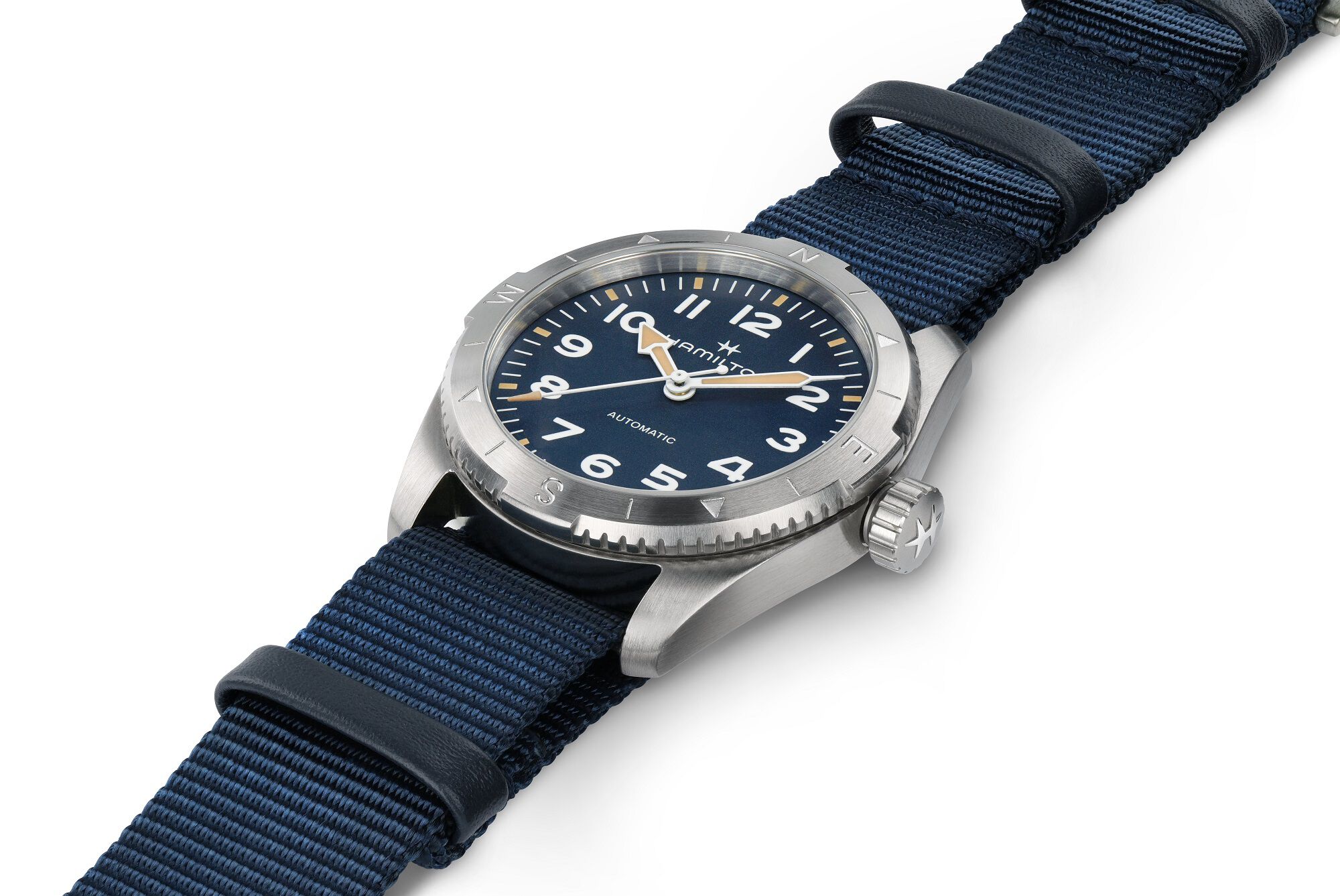 Hamilton Khaki Field Expedition Auto Watch Blue Dial, 37mm