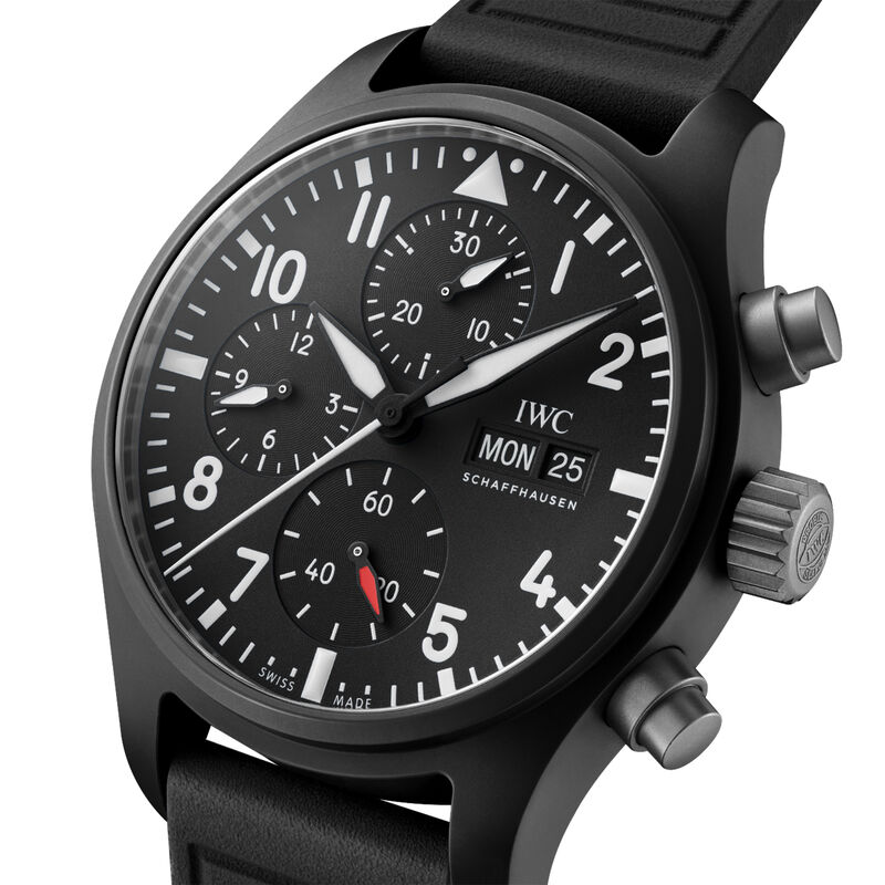 IWC Pilot&rsquo;s Watch Chronograph TOP GUN Black Dial Watch, 41.9mm image number 3