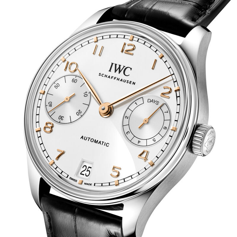 IWC Portugieser Automatic 42 Silver Dial Watch, 42.4mm image number 3