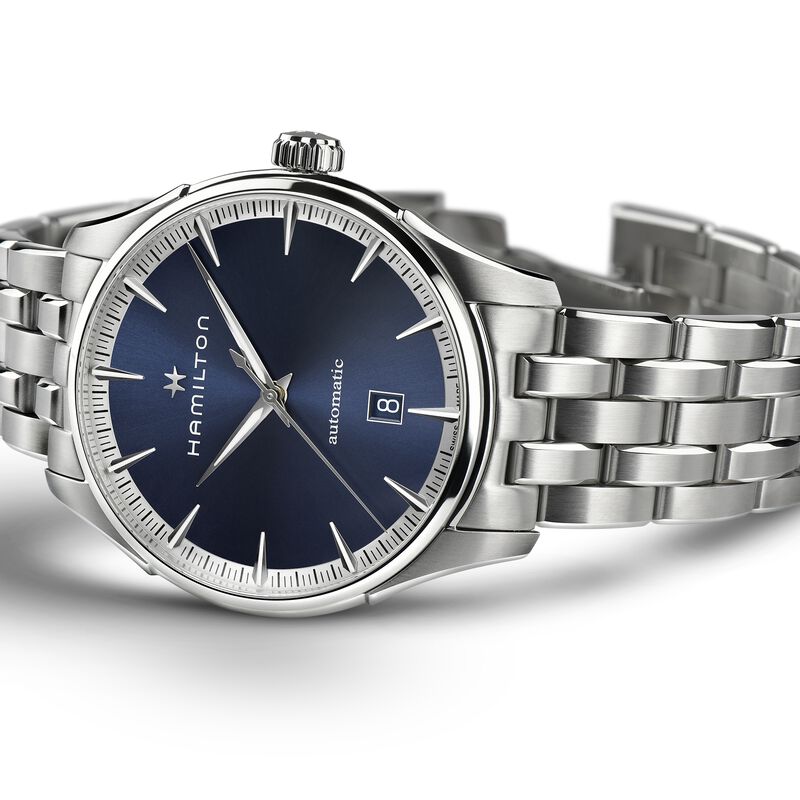 Hamilton Jazzmaster Auto Blue Dial Watch, 40mm image number 1