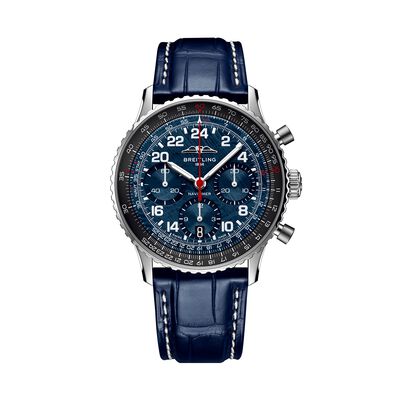 Breitling Navitimer B02 Chronograph Cosmonaute ARTEMIS II Blue Dial Watch, 41mm