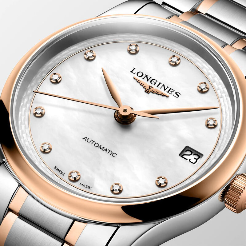Longines Master Collection White Dial Watch, 34mm image number 3