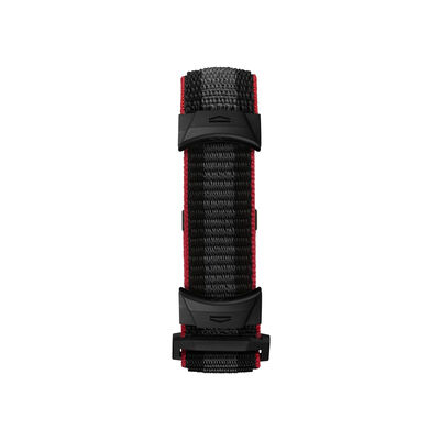 TAG Heuer Calibre E5 Red & Black Running Textile Strap, 40mm