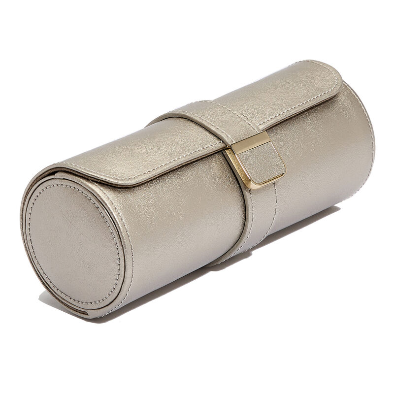 WOLF Palermo Double Watch Roll with Jewelry Pouch image number 2