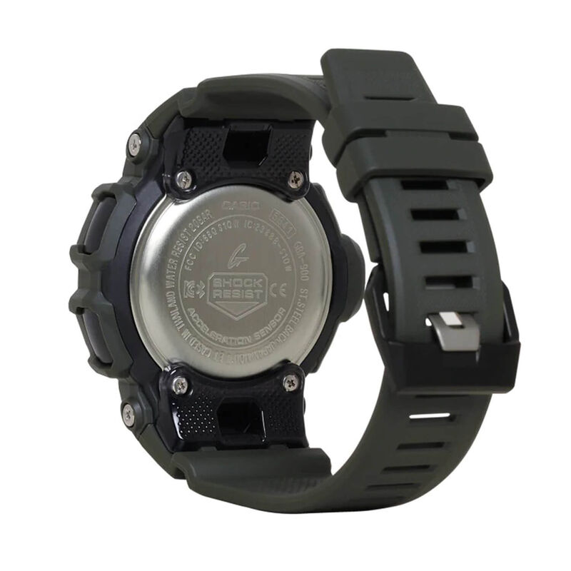 G-Shock GBA-900 Series Watch Black Dial Green Strap, 51mm image number 2