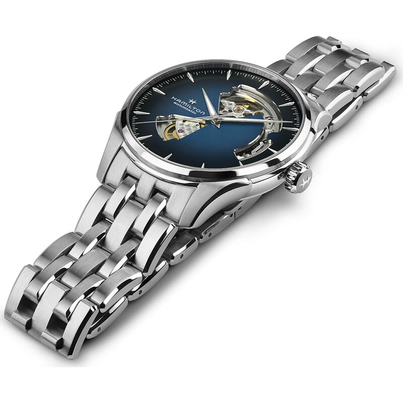 Hamilton Jazzmaster Open Heart Automatic Watch Blue Dial, 40mm image number 1