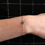 Lisa Bridge Sapphire & White Topaz Starfish Bracelet