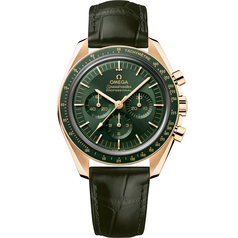 OMEGA Speedmaster Moonwatch Professional Green Dial Watch, 42mm image number 0