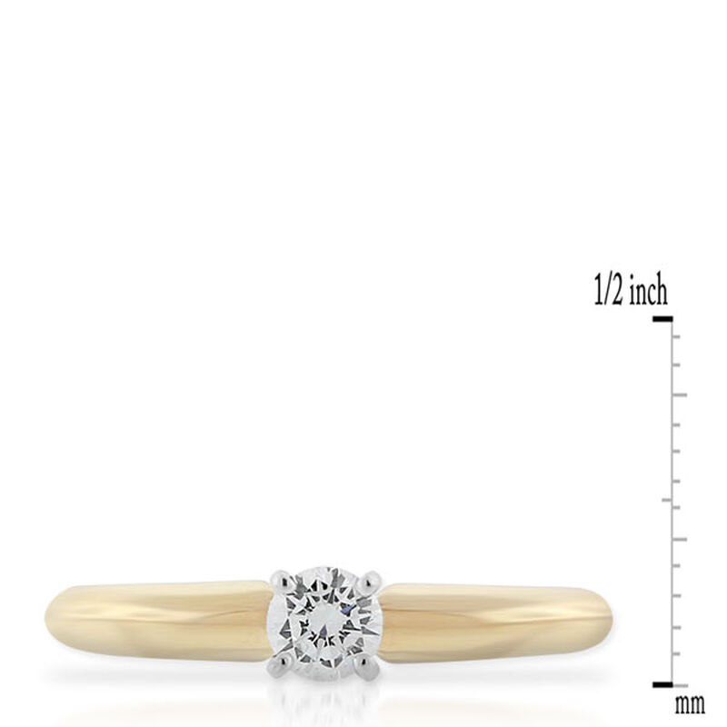 Ikuma Canadian Diamond Ring 14K, 1/4 ct. image number 3