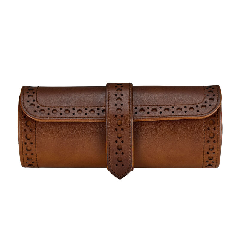 WOLF Brogue Triple Watch Roll image number 1
