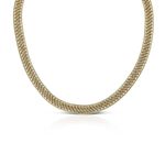 Toscano Triple Row Rope Necklace 14K
