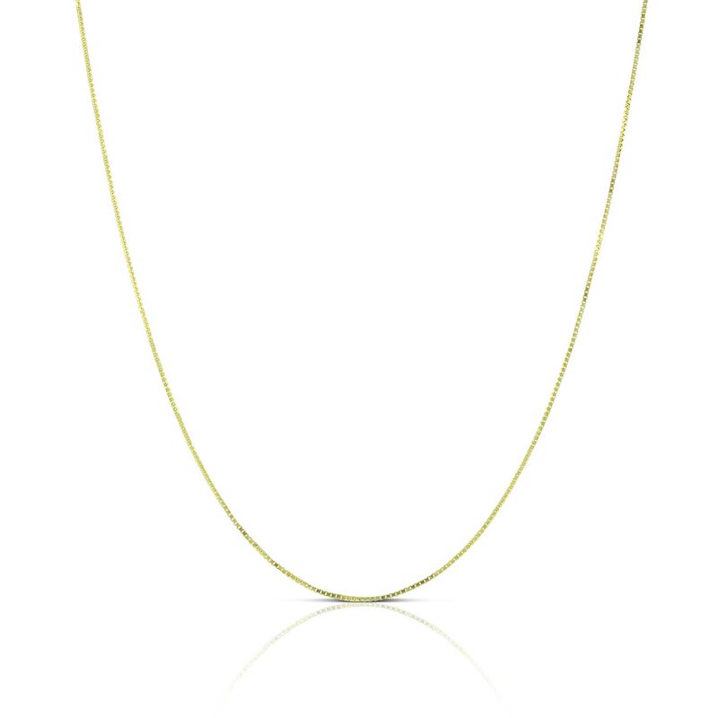 Box Chain 14K, 18" image number 0