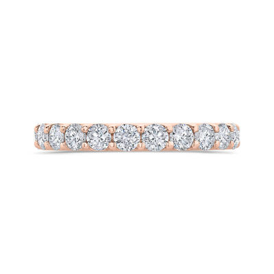 Bella Ponte Rose Gold Diamond Band 14K, 3/4 ctw.
