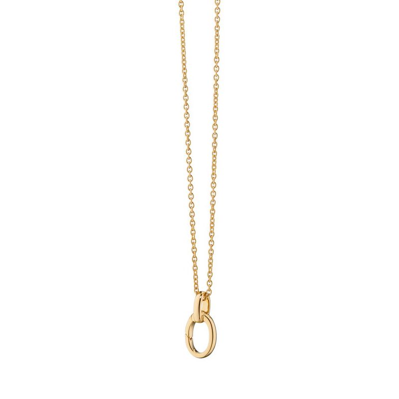 Monica Rich Kosann 20" "Design Your Own" Charm Chain Necklace, 1 Charm Station, 18K Yellow Gold image number 0