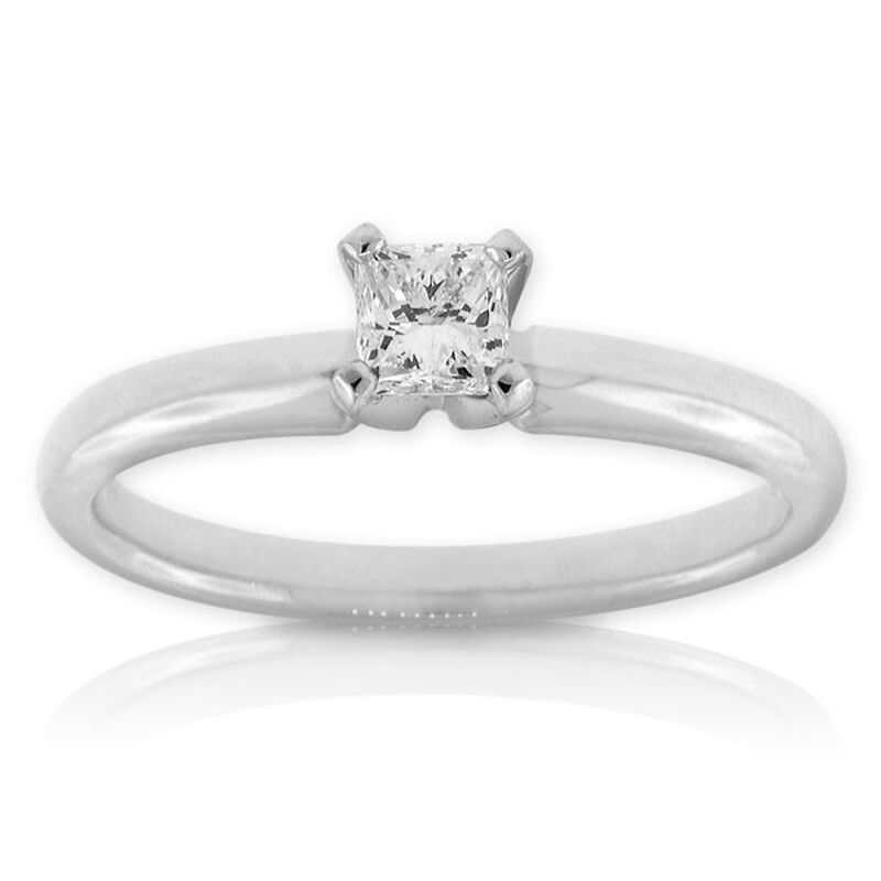 Ikuma Canadian Princess Cut Diamond Ring 14K, 1/3 ct. image number 6