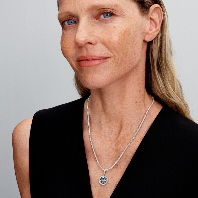 Pandora Glow-in-the-dark Infinity Tree Double Dangle Charm image number 4