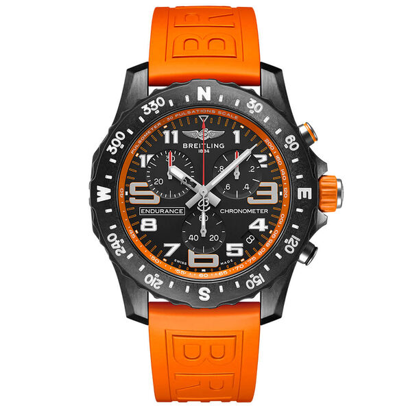 Breitling Endurance Pro Breitlight Orange Rubber Watch, 44mm