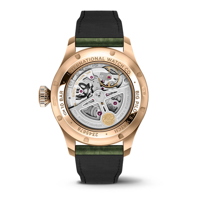 IWC Big Pilot's Perpetual Calendar ProSet Green Dial Watch, 42mm image number 3