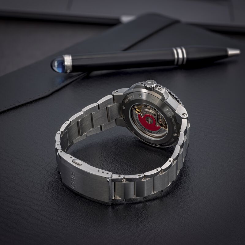 Oris Aquis Date Black Dial Watch, 43 mm image number 2