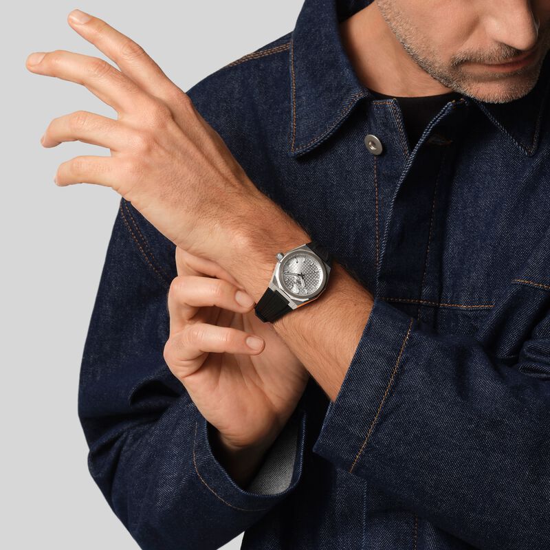 Zenith Defy Skyline Silver Dial Watch, 36mm image number 3