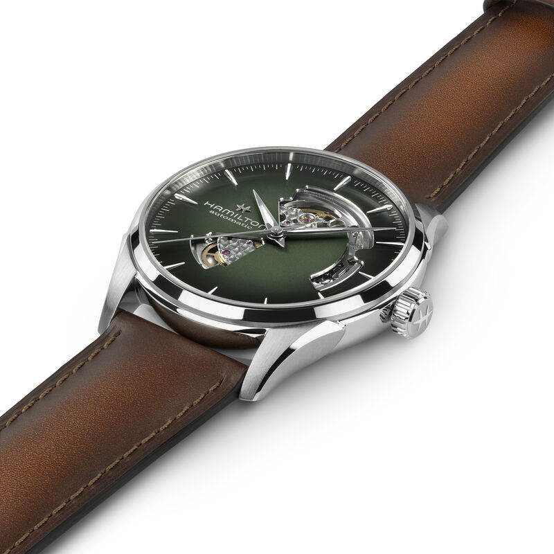 Hamilton Jazzmaster Open Heart Auto Green Dial Watch, 42mm image number 1