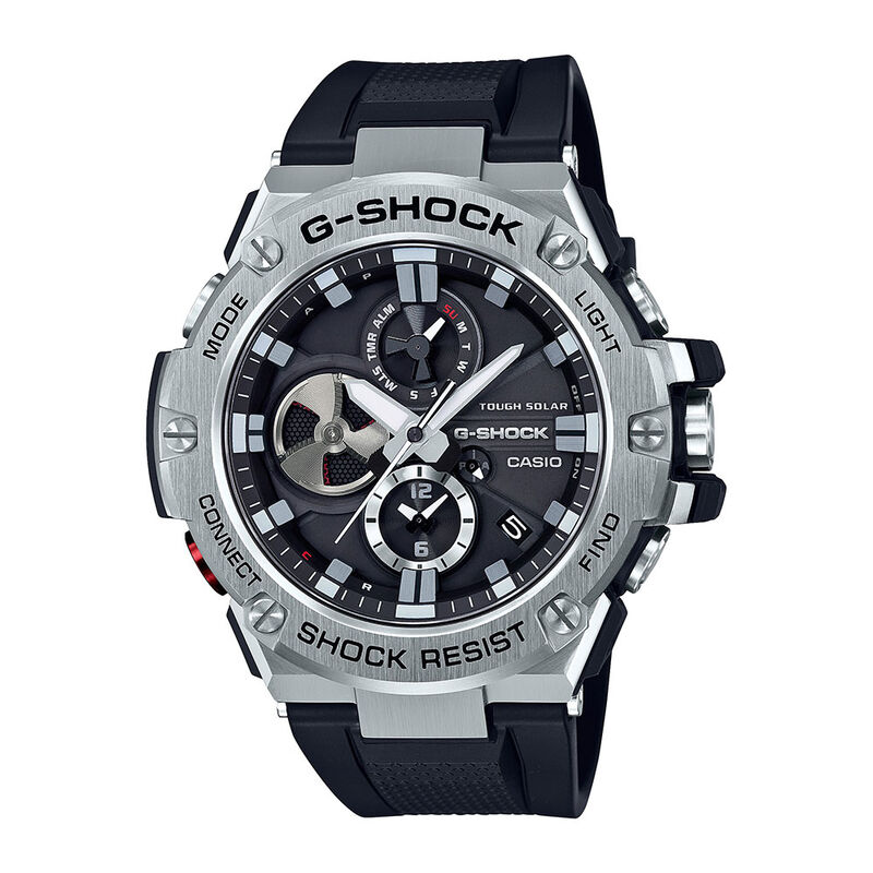 G-Shock G-Steel Bluetooth Chrono Analog Watch image number 0