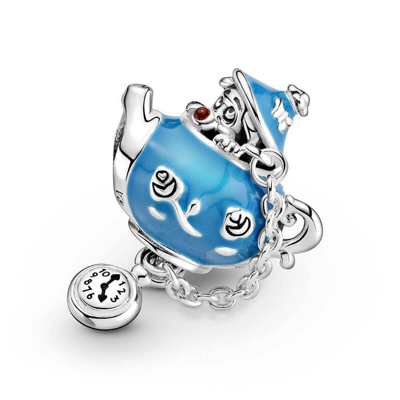 Pandora Disney Alice in Wonderland, Unbirthday Party Teapot Enamel Charm image number 3