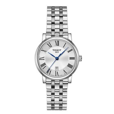 TISSOT Carson Premium Silver Dial Watch, 30mm