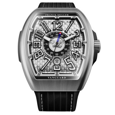 Franck Muller Vanguard Racing Colorado Grand Silver Dial Watch, 44mm x 53.7mm