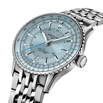 Breitling Navitimer Automatic GMT Blue Dial Watch, 41mm