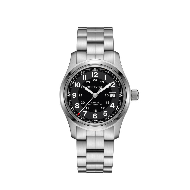 Hamilton Khaki Field Auto Black Dial Watch, 42mm image number 0