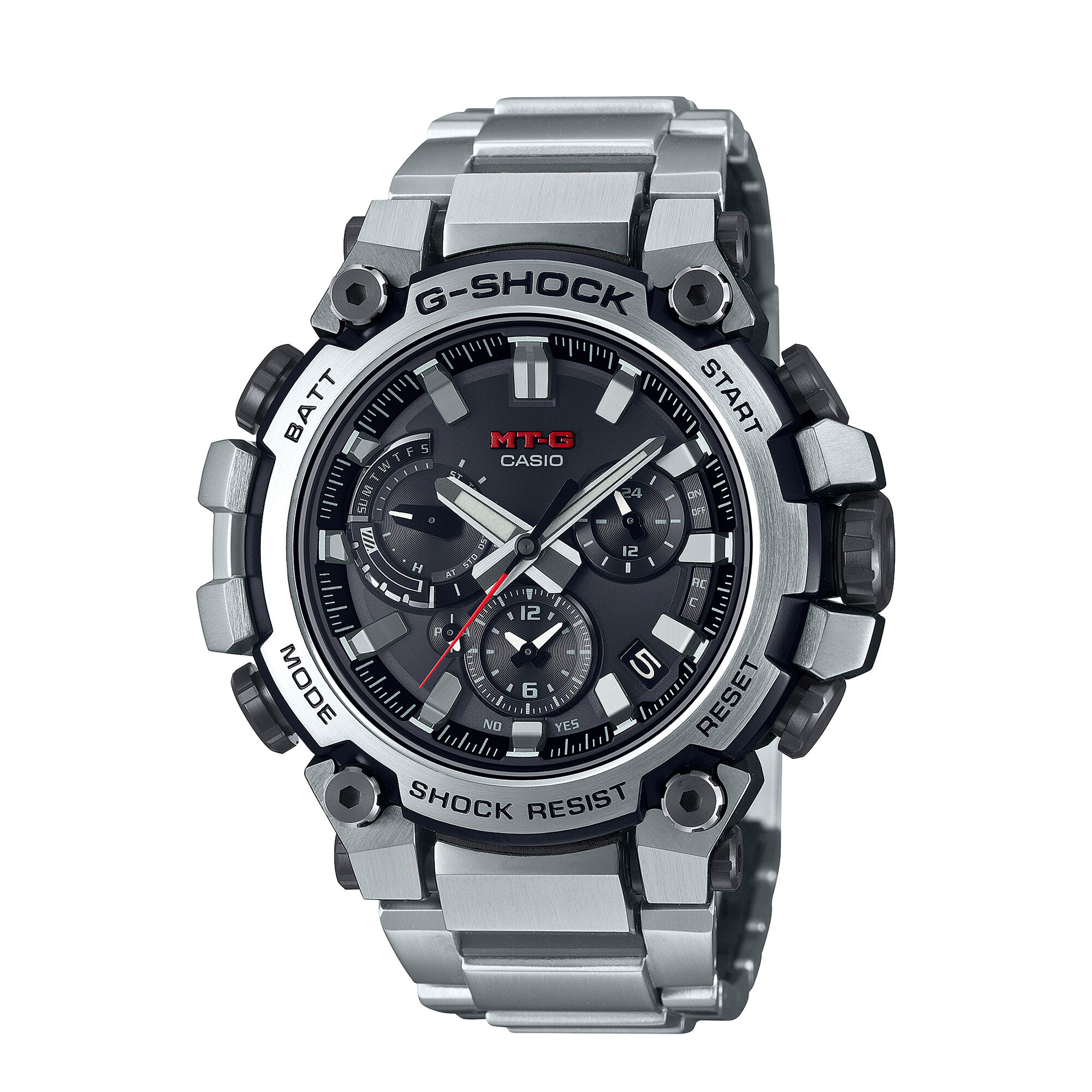 G-Shock MT-G Black Dial Watch, 50.9mm