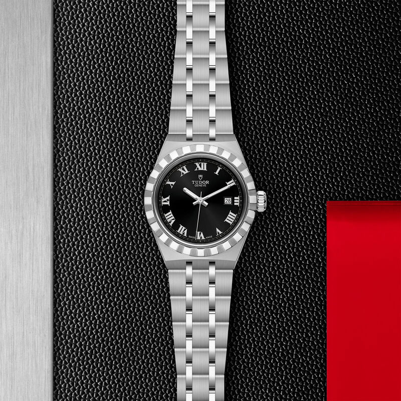 TUDOR Royal Watch Black Dial, 28mm image number 2