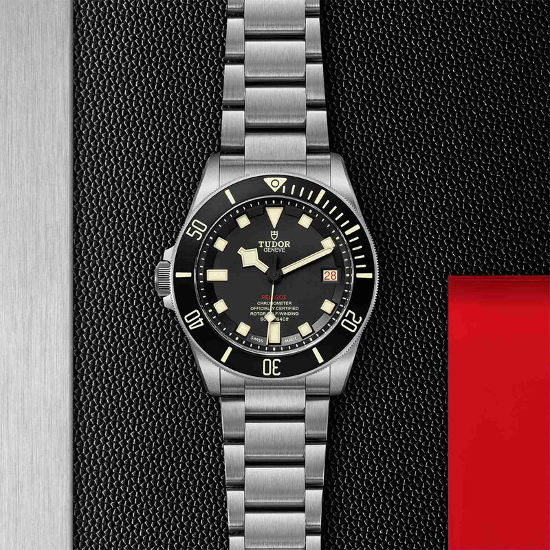 TUDOR Pelagos LHD Watch Titanium Case Black Dial Titanium Bracelet, 42mm image number 4