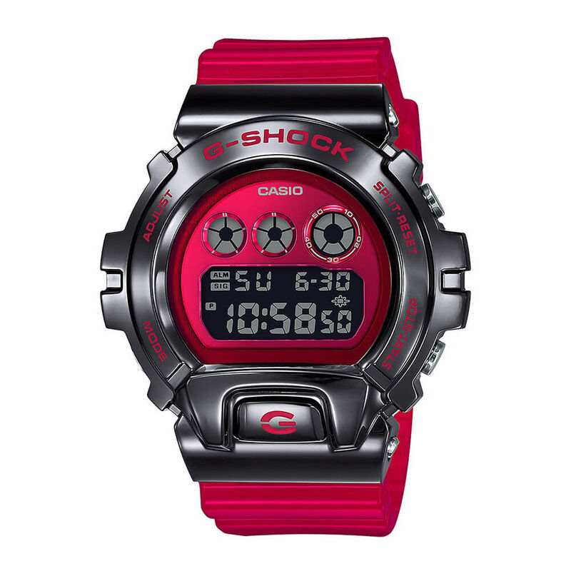 G-Shock 25th Anniversary Transparent Red Watch, 53.9mm image number 0