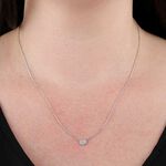 Diamond Heart Necklace 14K