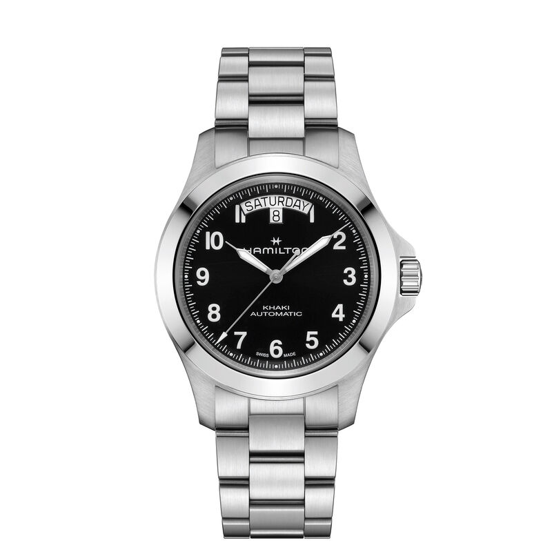 Hamilton Jazzmaster Quartz Black Dial Watch, 40mm image number 0