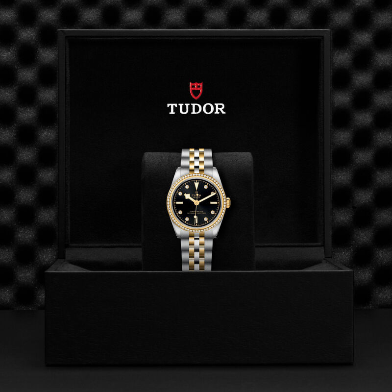TUDOR Black Bay 31 S&G Black with diamond Dial Watch, 31mm image number 4