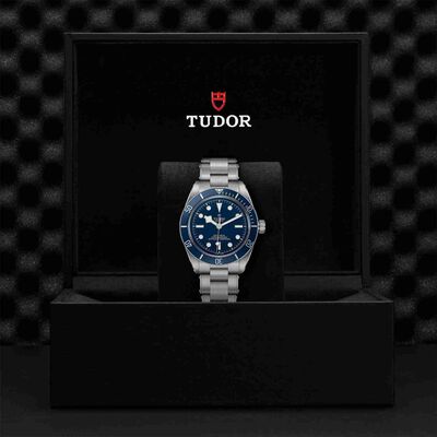 TUDOR Black Bay Fifty- Eight Watch Steel Case Blue Dial Steel Bracelet, 39mm