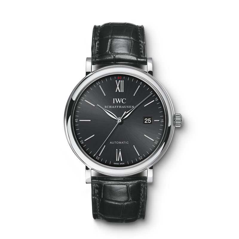 Pre-Owned IWC Portofino Automatic Black Dial Watch, 40mm image number 0
